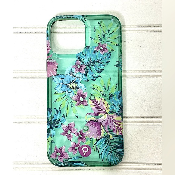 Loopy iPhone 12/13 Lefty Floral Green Phone Case - Picture 1 of 4